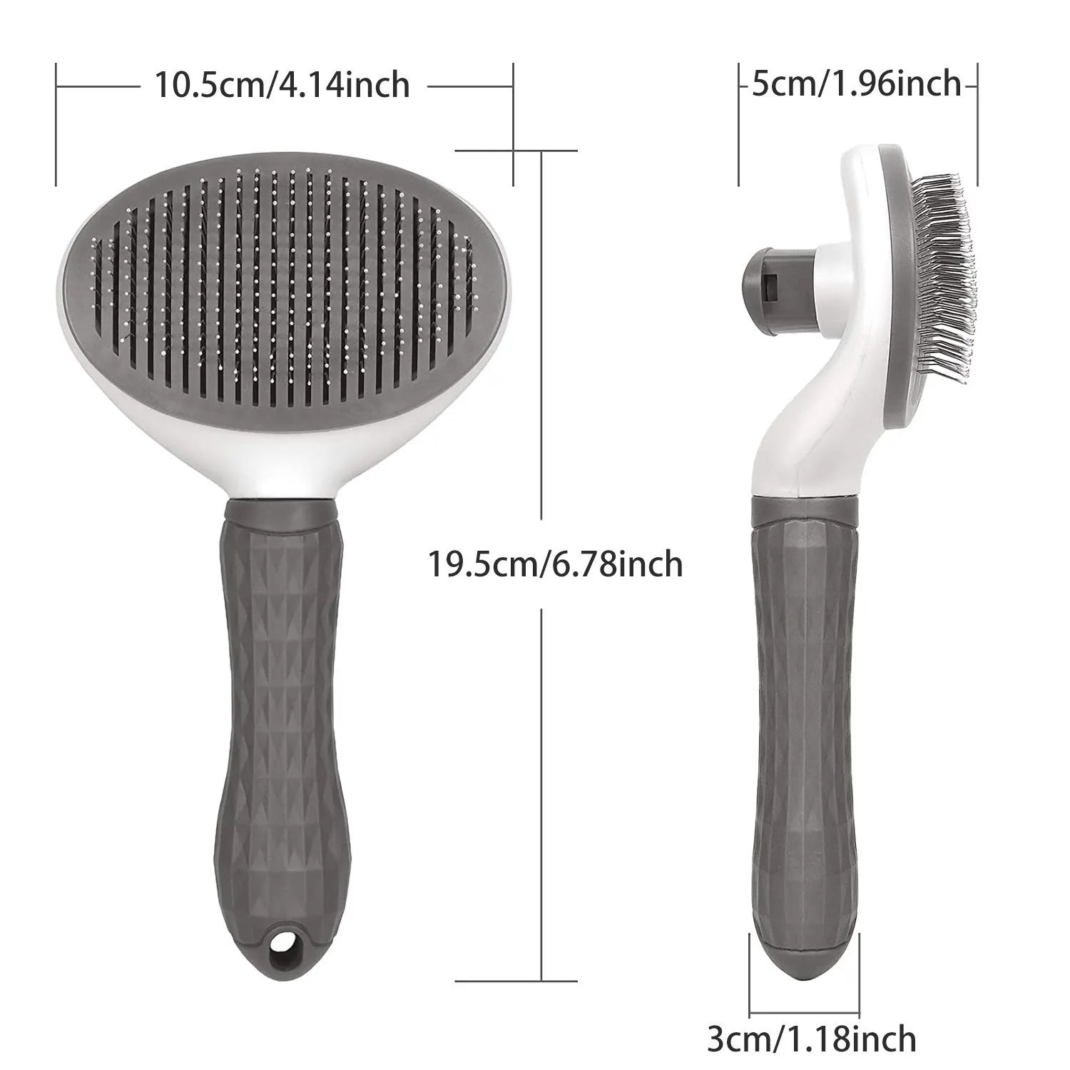 Dimensions de la brosse auto-nettoyante Orevo