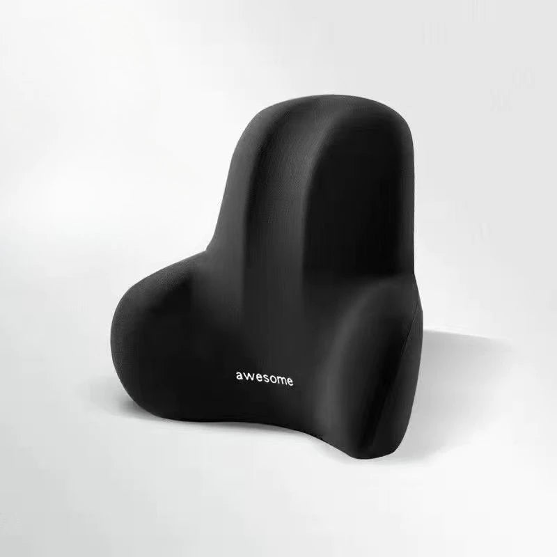 Coussin Lombaire Ergonomique à Mémoire de Forme – Soutien du Dos pour Bureau, Voiture & Maison