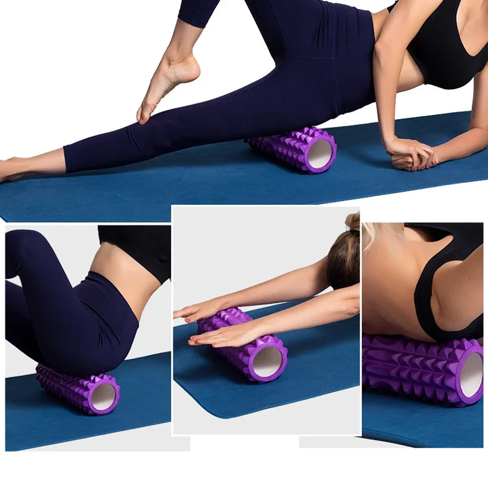 Rouleau de Massage en Mousse – Récupération Musculaire Dos, Jambes & Sport