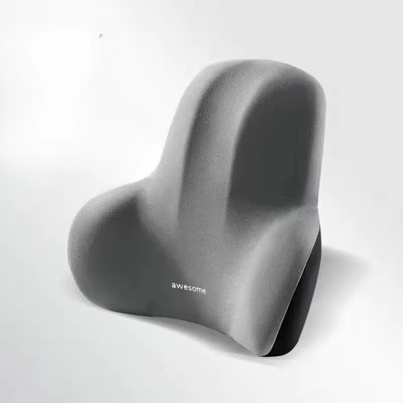 Coussin Lombaire Ergonomique à Mémoire de Forme – Soutien du Dos pour Bureau, Voiture & Maison
