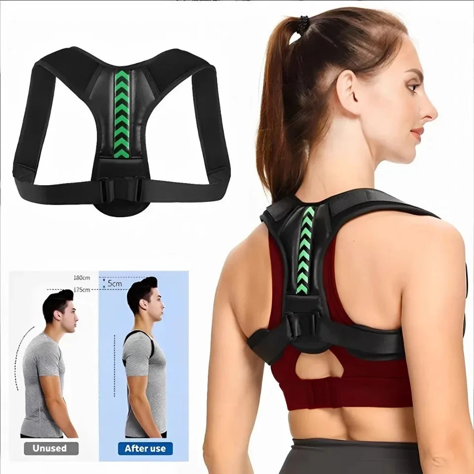 Correcteur de Posture Réglable – Soutien Dorsal Invisible pour Homme et Femme